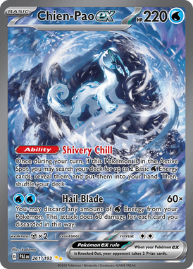 261 Chien-Pao ex - Paldea Evolved