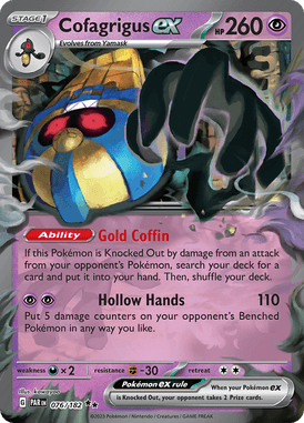 076 Cofagrigus ex - Paradox Rift