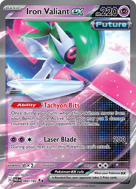 089 Iron Valiant ex - Paradox Rift
