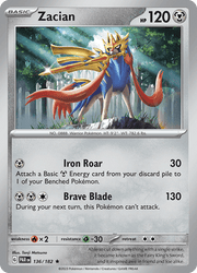136 Zacian - Paradox Rift