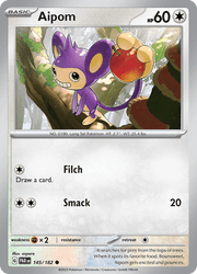 145 Aipom - Paradox Rift
