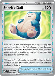 175 Snorlax Doll - Paradox Rift