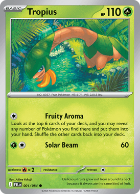 001 Tropius – Pitch Black