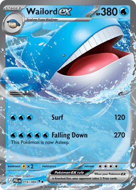 016 Wailord ex – Pitch Black