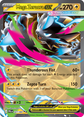 027 Mega Zeraora ex – Pitch Black