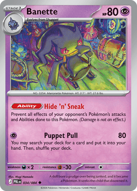 034 Banette – Pitch Black