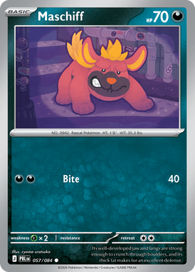 057 Maschiff – Pitch Black