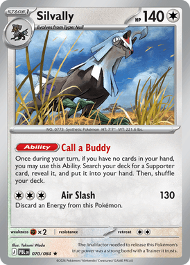 070 Silvally – Pitch Black