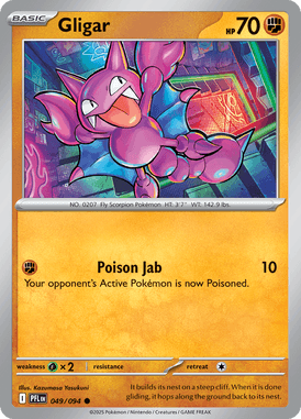 049 Gligar - Phantasmal Flames