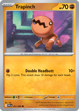 051 Trapinch - Phantasmal Flames