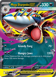 061 Mega Sharpedo ex - Phantasmal Flames