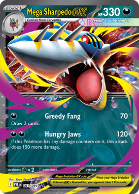 061 Mega Sharpedo ex - Phantasmal Flames