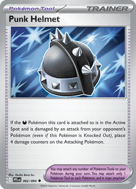 092 Punk Helmet - Phantasmal Flames