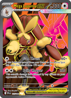 115 Mega Lopunny ex - Phantasmal Flames