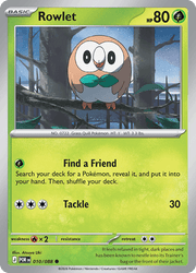 010 Rowlet – Perfect Order