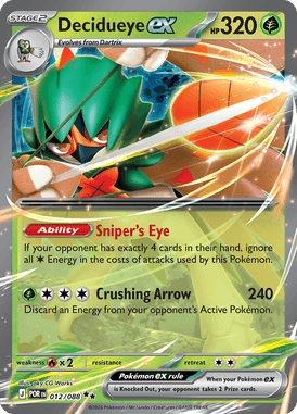 Decidueye ex – Perfect Order POR 12