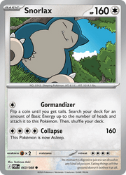 063 Snorlax – Perfect Order