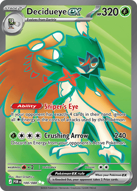 Decidueye ex – Perfect Order POR 100