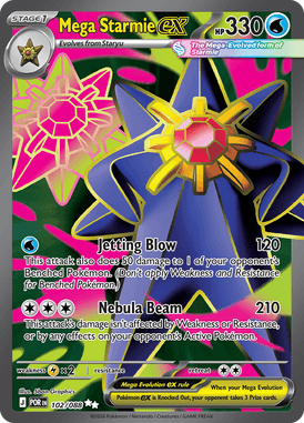 Mega Starmie ex – Perfect Order POR 102