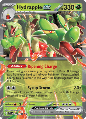 011 Hydrapple ex - Prismatic Evolutions