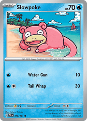 018 Slowpoke - Prismatic Evolutions