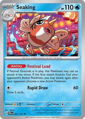 021 Seaking - Prismatic Evolutions