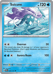 024 Suicune - Prismatic Evolutions