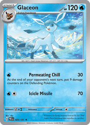 025 Glaceon - Prismatic Evolutions