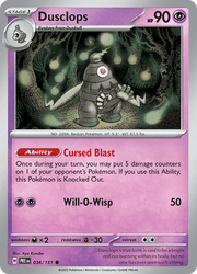 036 Dusclops - Prismatic Evolutions