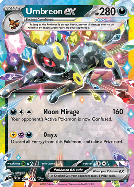 060 Umbreon ex - Prismatic Evolutions