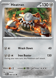 068 Heatran - Prismatic Evolutions