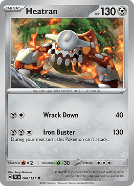 068 Heatran - Prismatic Evolutions