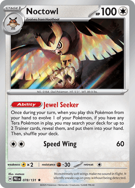 078 Noctowl - Prismatic Evolutions