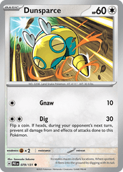 079 Dunsparce - Prismatic Evolutions