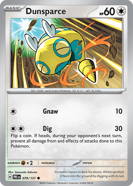 079 Dunsparce - Prismatic Evolutions