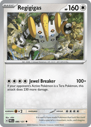 086 Regigigas - Prismatic Evolutions