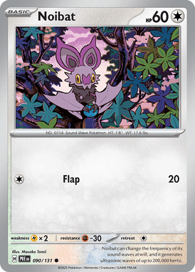 090 Noibat - Prismatic Evolutions
