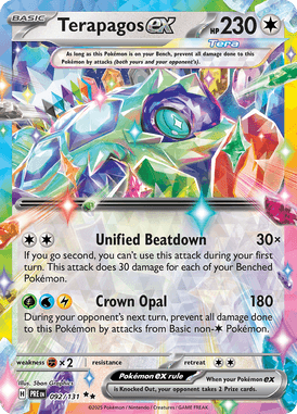 092 Terapagos ex - Prismatic Evolutions