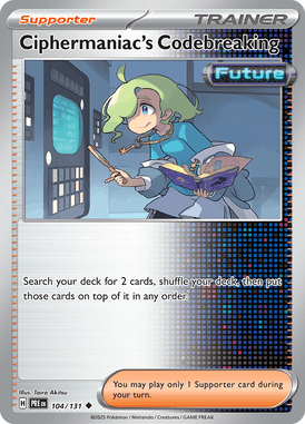 104 Ciphermaniac's Codebreaking - Prismatic Evolutions