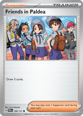 109 Friends in Paldea - Prismatic Evolutions