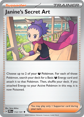 112 Janine's Secret Art - Prismatic Evolutions
