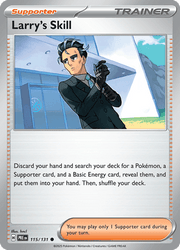 115 Larry's Skill - Prismatic Evolutions