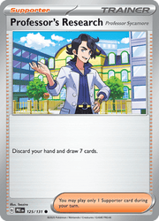 125 Professor's Research - Prismatic Evolutions