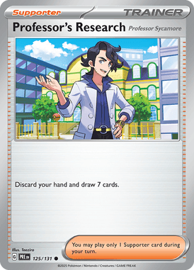 125 Professor's Research - Prismatic Evolutions