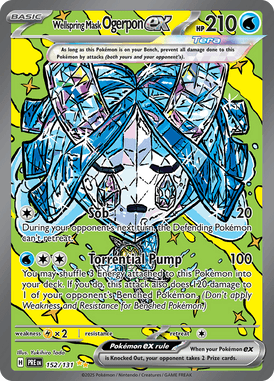 152 Wellspring Mask Ogerpon ex - Prismatic Evolutions