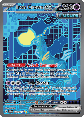158 Iron Crown ex - Prismatic Evolutions