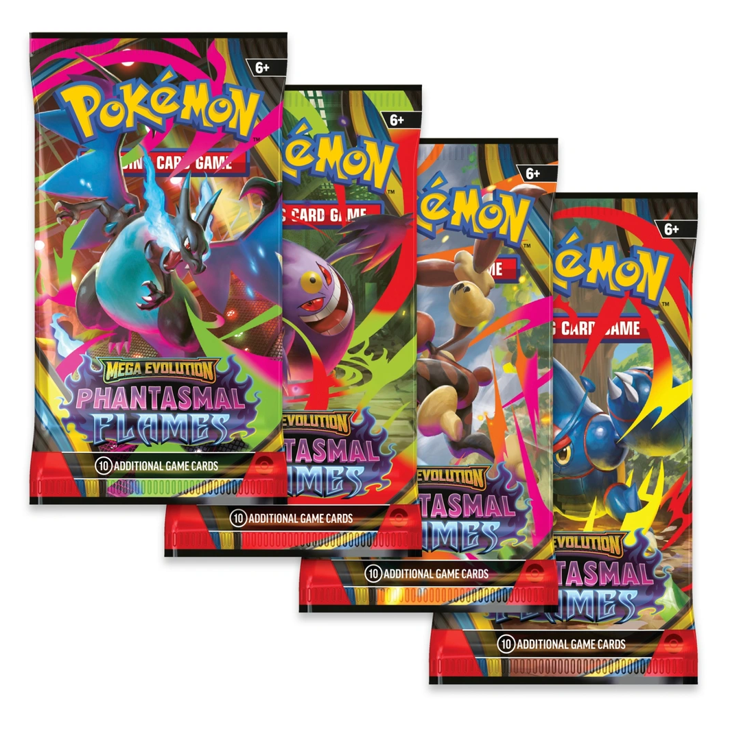 Mega Evolution - Phantasmal Flames Booster Pack