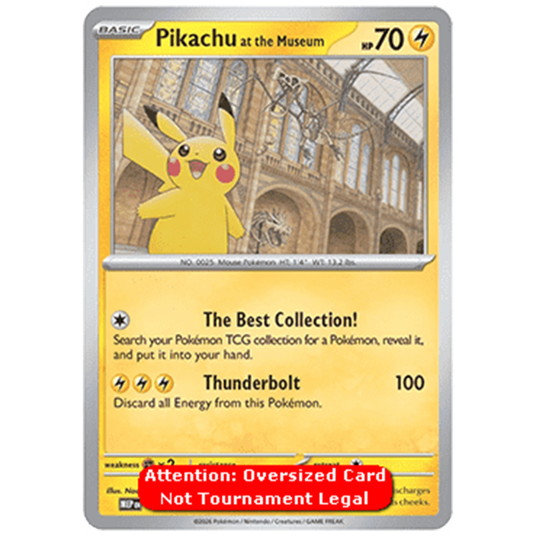 Pikachu at the Museum - MEP Black Star Promos (Sealed)