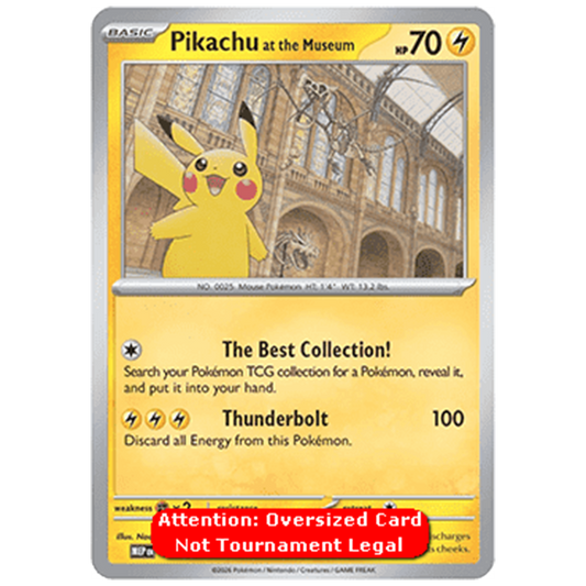Pikachu at the Museum - MEP Black Star Promos (Sealed)