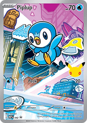 042 Piplup – Mega Evolution Promo Card